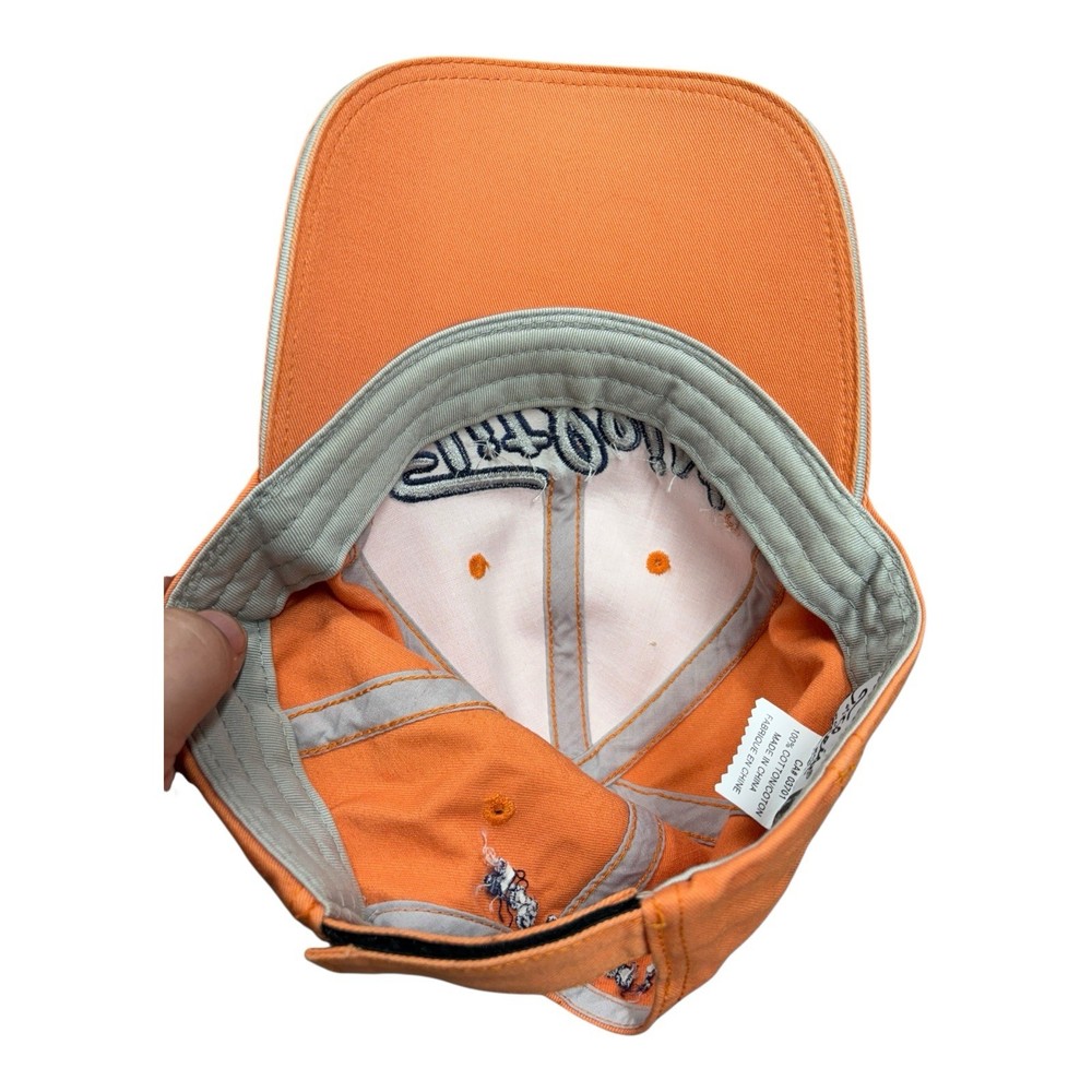 Titleist Golf Hat Orange Cap Adjustable StrapBack Cap PGA