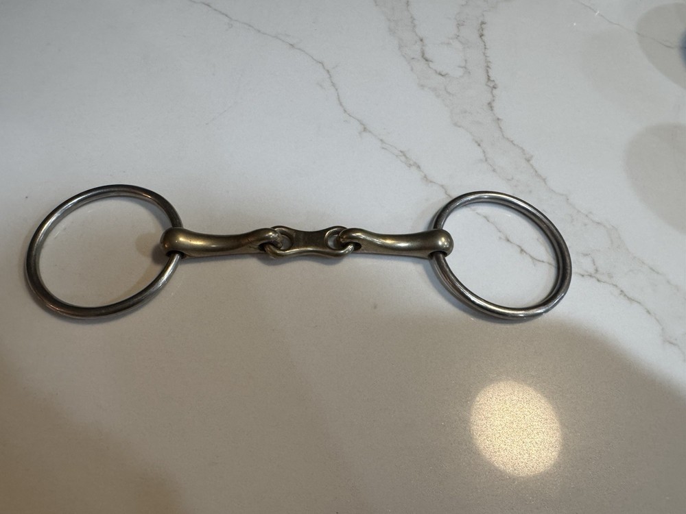 MetaLab AlBaCon™ French Link Loose Ring Snaffle Bit
