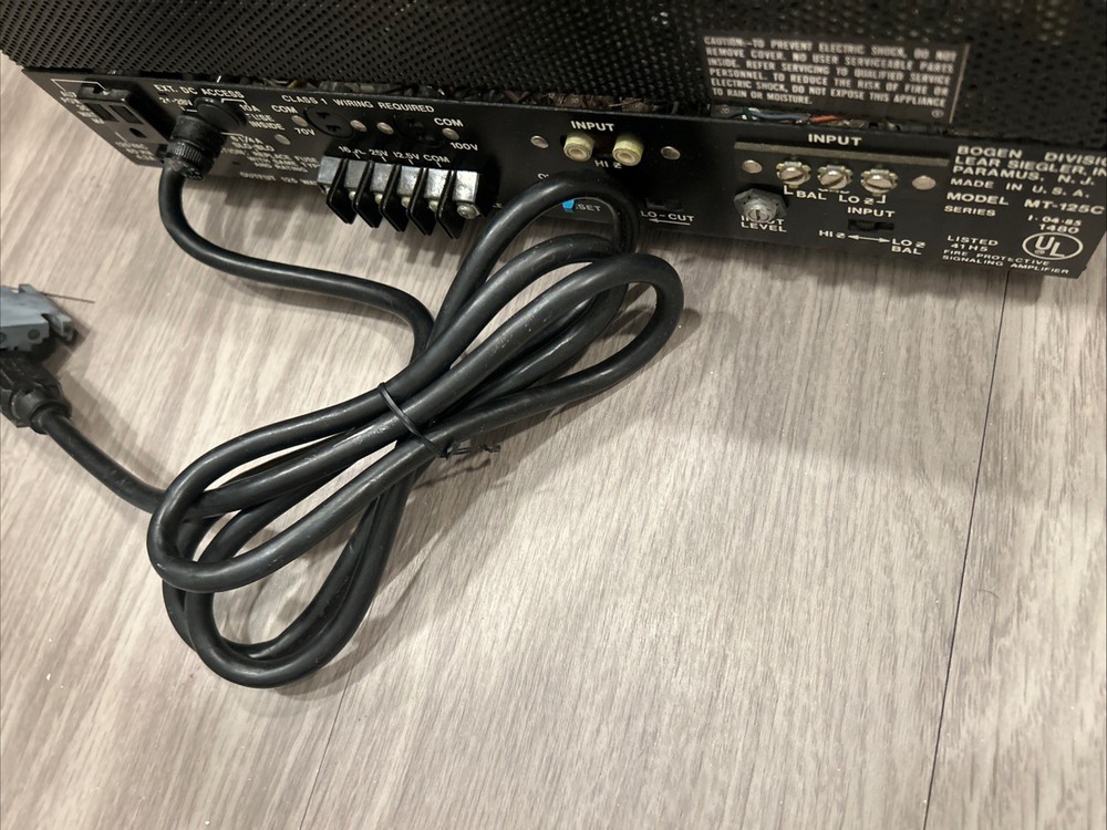 BOGEN Amplifier M1 - 125C