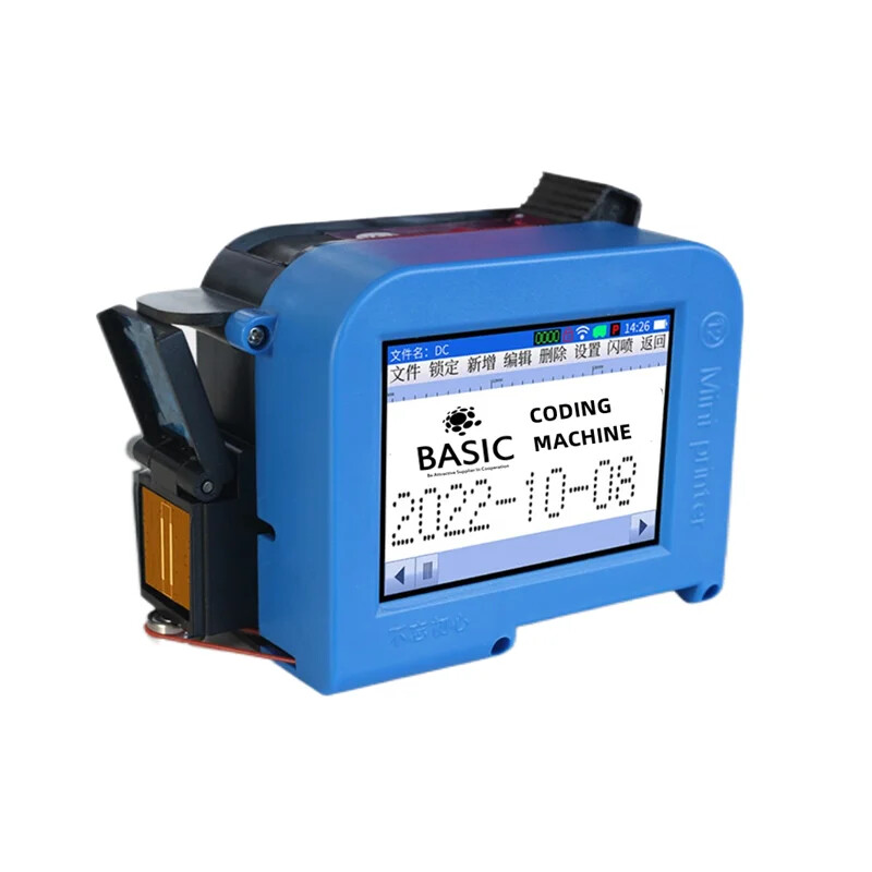 Plastic bag QR code printer, handheld date mini inkjet printer