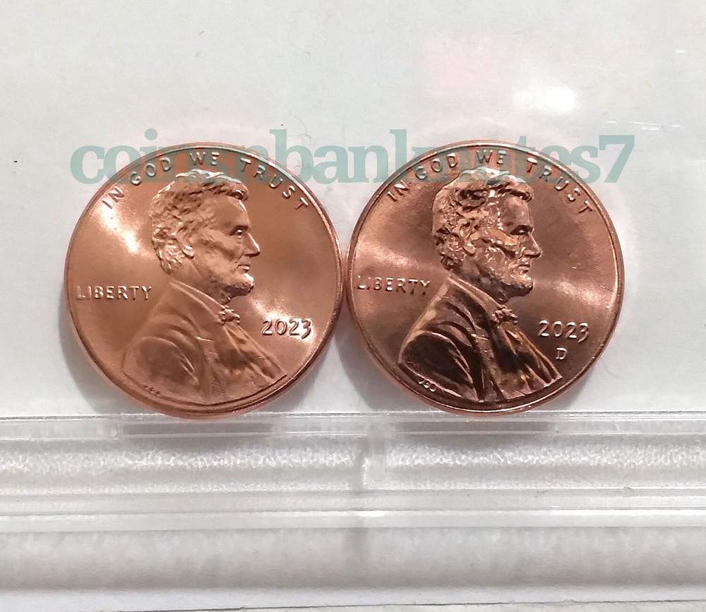 🎀 2023-D & P Lincoln Cent BU Set from Rolls