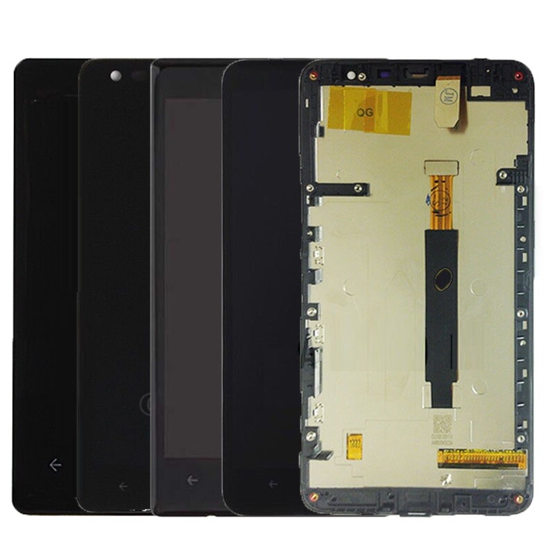 Nokia Lumia LCD Display Digitizer Touch Screen Glass Frame Assembly Replacement