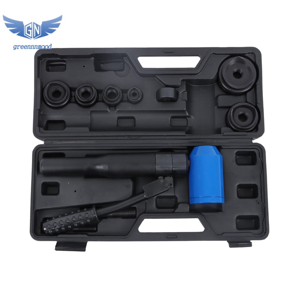 1/2"-2" Hydraulic Knockout Hole Punch Driver Kit Electrical Conduit Hole Cutter