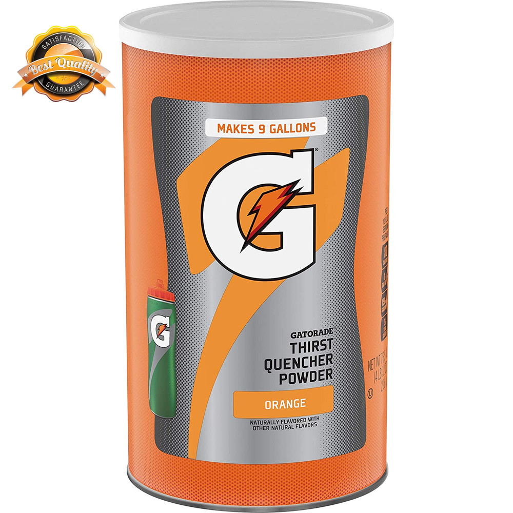 Thirst Quencher Powder, Orange, 76.5 Oz