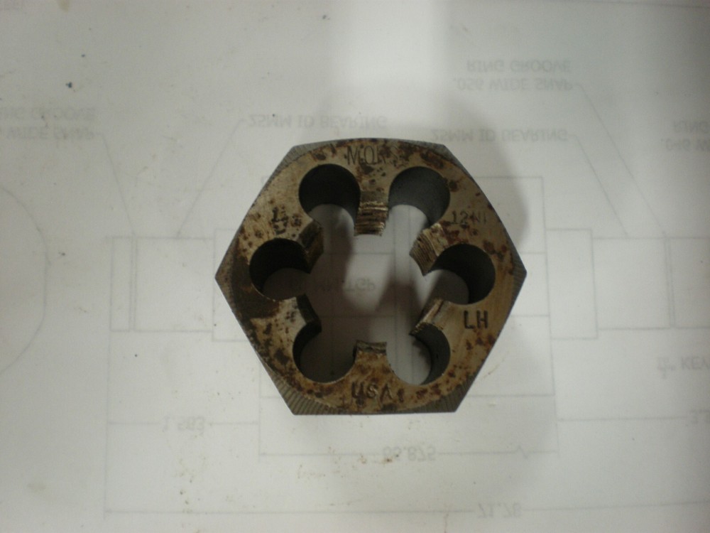 MORSE 1" 12TPI LH DIE
