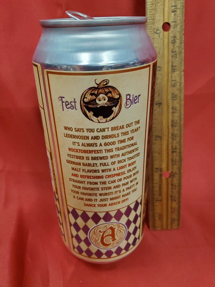 ROCKTOBERFEST - Ale Beer Empty Can