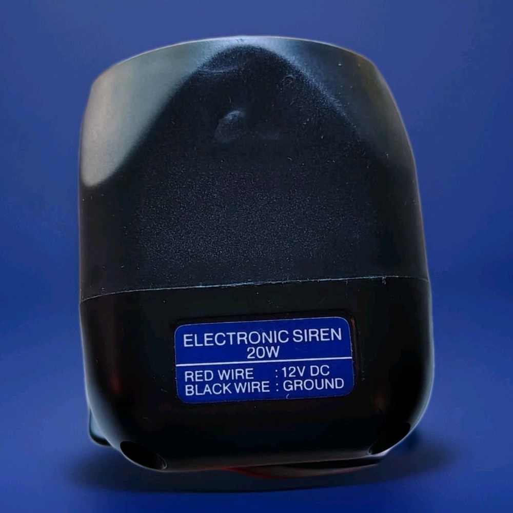 20w Electronic Anti-theft Siren 2x3"
