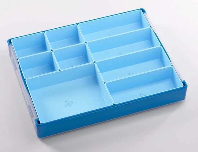 Gamegenic Token Silo (Blue) - Modular Token Storage Container