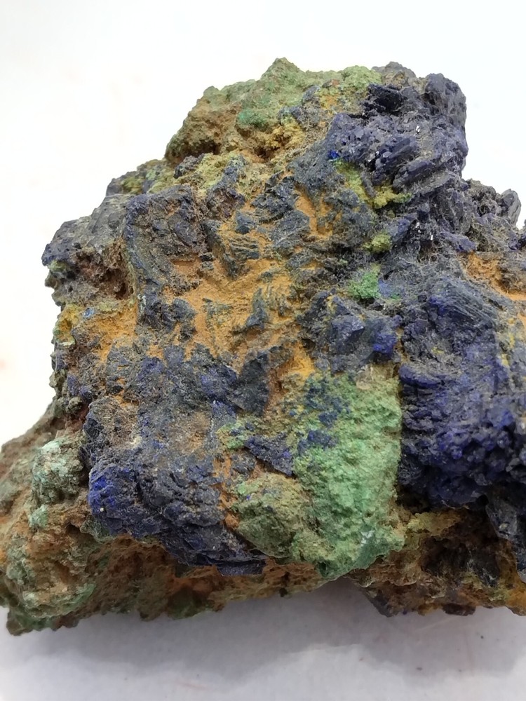 C32...Azurite/Malachite...Morocco