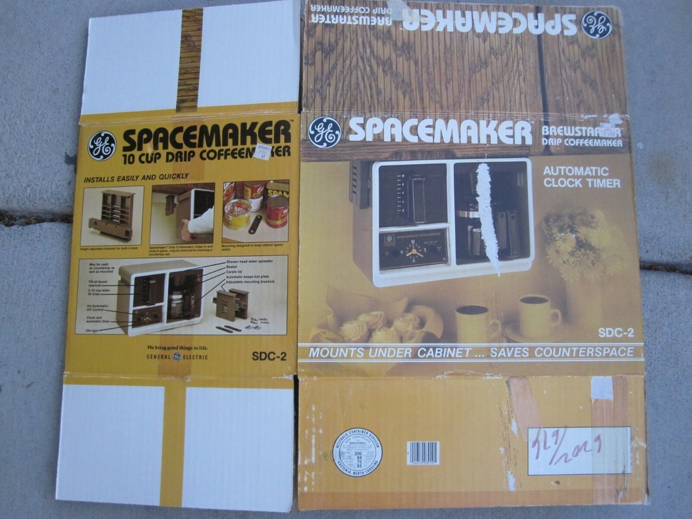 RARE Black & Decker Spacemaker SDC2A Drip Coffee Maker REPLACEMENT EMPTY BOX