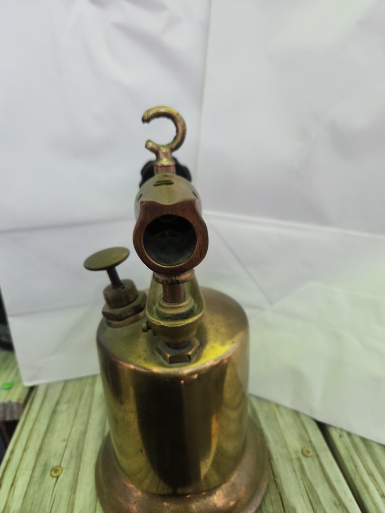 Vintage Brass & Steel Blow Torch