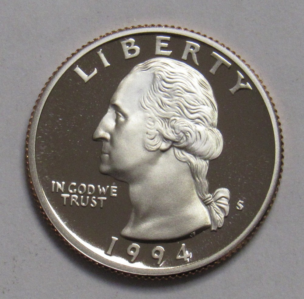 1994 S Proof Washington Quarter