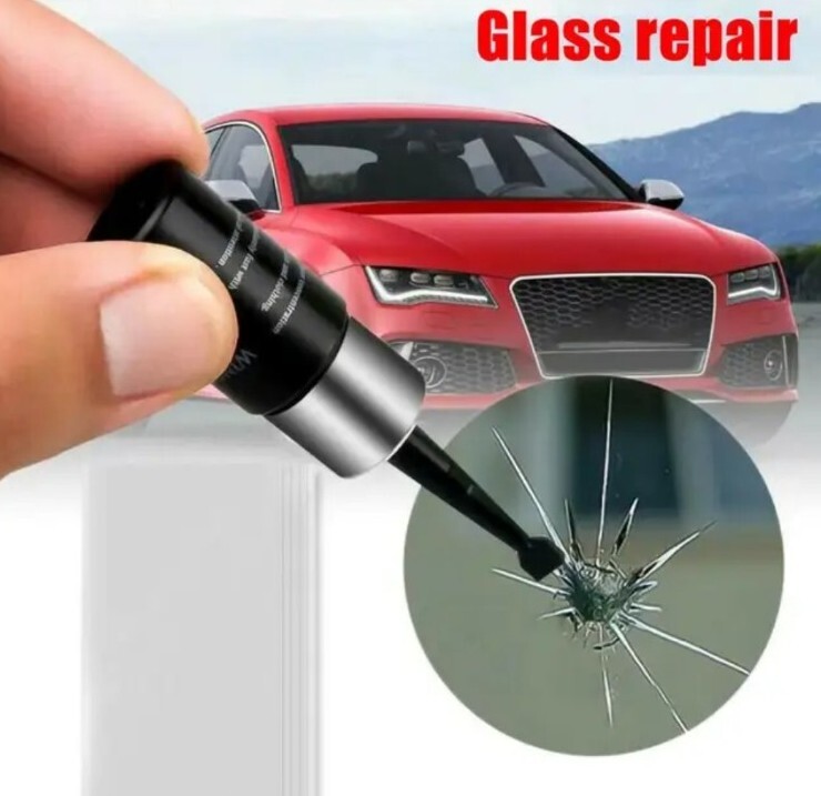 5Pack Multipurpose Car Windshield Window Cracked Glass Repair Recover Kit Tools