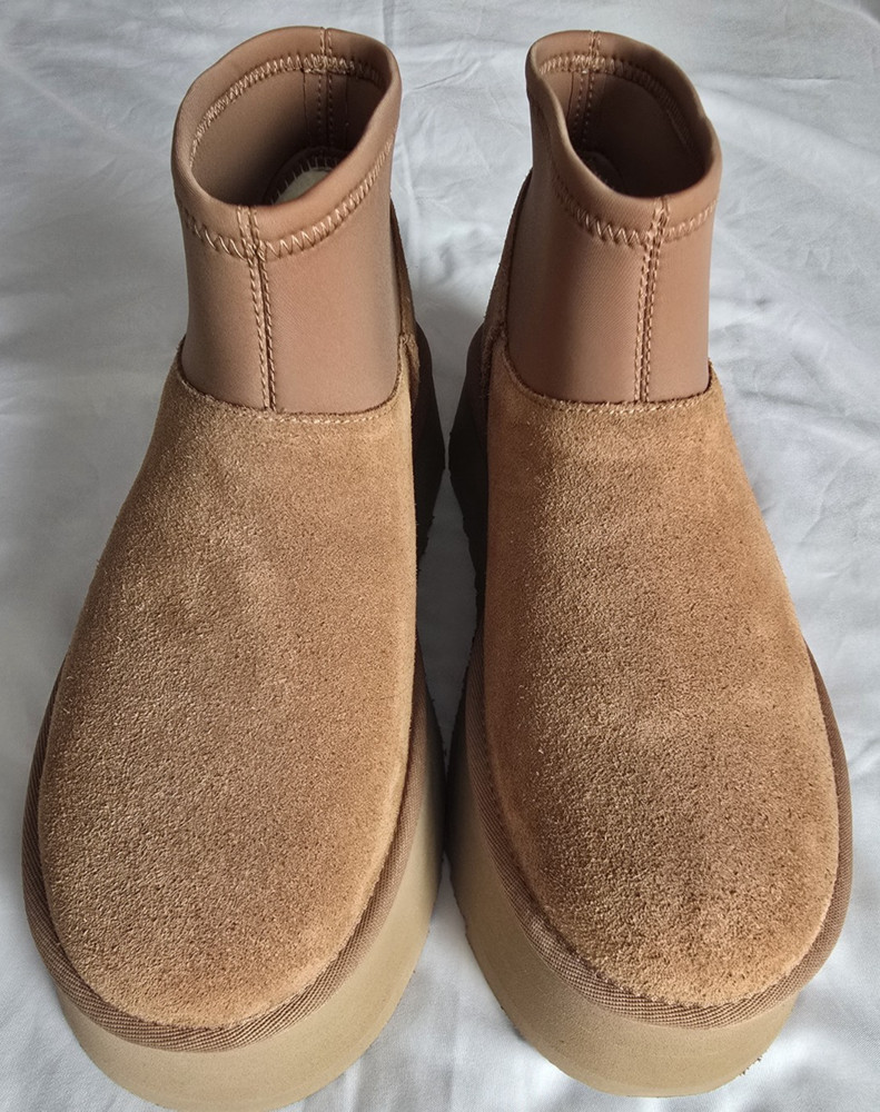 UGG Size 9 Classic Mini Dipper Platform Chestnut NEW Boots