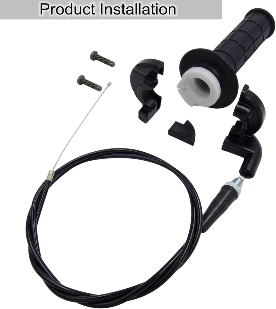 7/8" Throttle Accelerator Handle Grips: Compatible with 50Cc, 80Cc, 90Cc, 110Cc