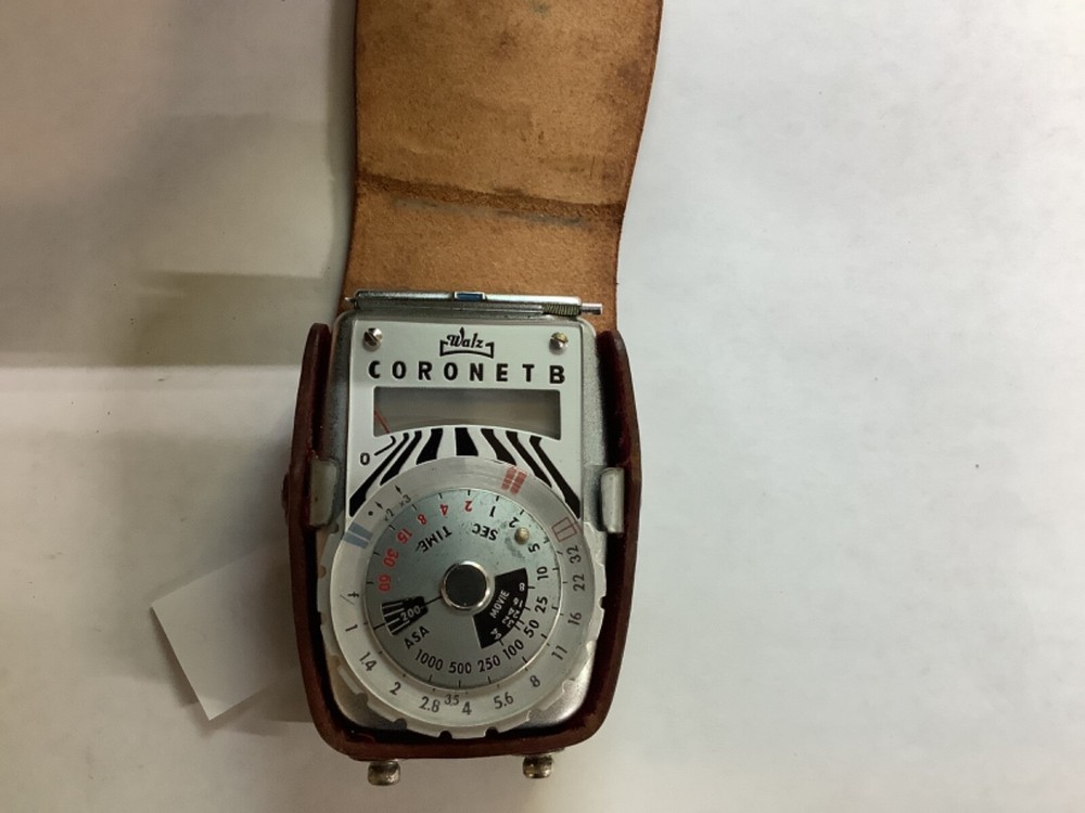 Vintage WALZ Coronet B ASA Standard Camera Light Exposure Meter