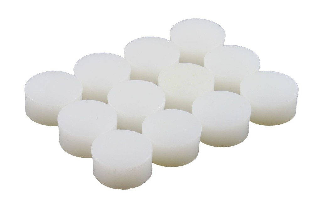 Guitar Fingerboard Dot Position Markers - 1/4" - White 12 pack
