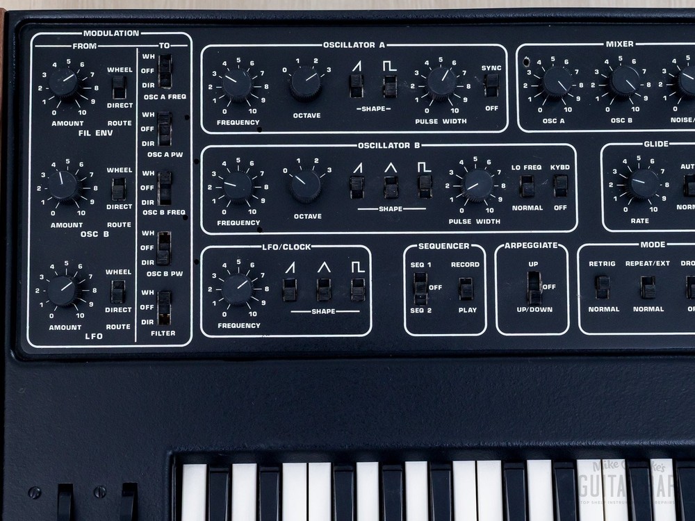1982 Sequential Circuits Pro-One Model 100 Vintage Monophonic Analog Synthesizer