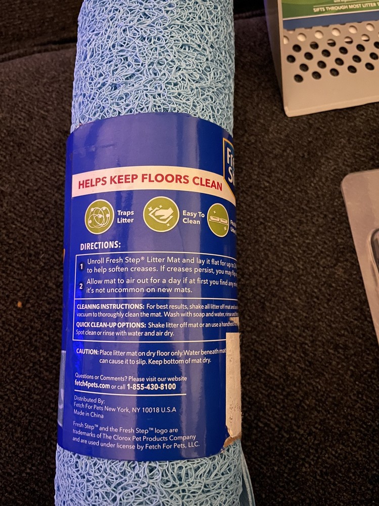 Fresh Step Pack! Mat, Scoop And Deodorizer