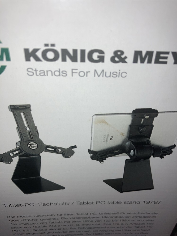 Koenig & Meyer 19797 Mini Tablet Holder Stand PC