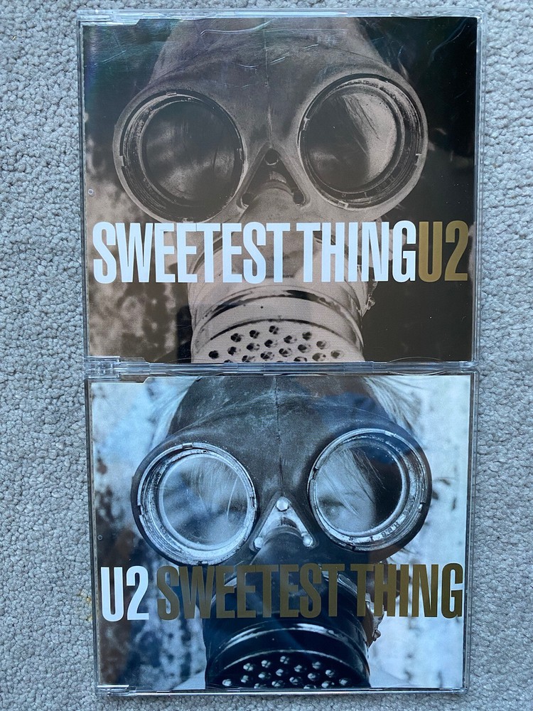 U2 Sweetest Thing 2 CD Set UK Singles Mint