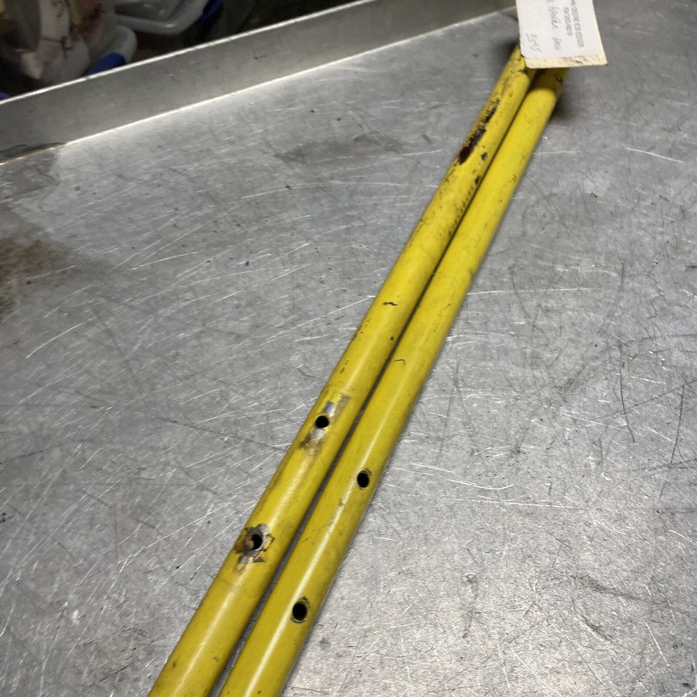OEM GOOD USED JOHN DEERE E35 EDGER HANDLES ( PAIR)