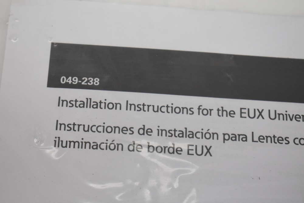 Sure- Lite Edge-Lit Acrylic Exit Sign Green Ultra-Thin Universal Edge-Lit