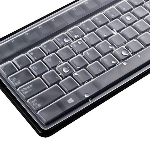 2 Pack Clear Desktop Computer Keyboard Protection Skin Protector Cover for PC