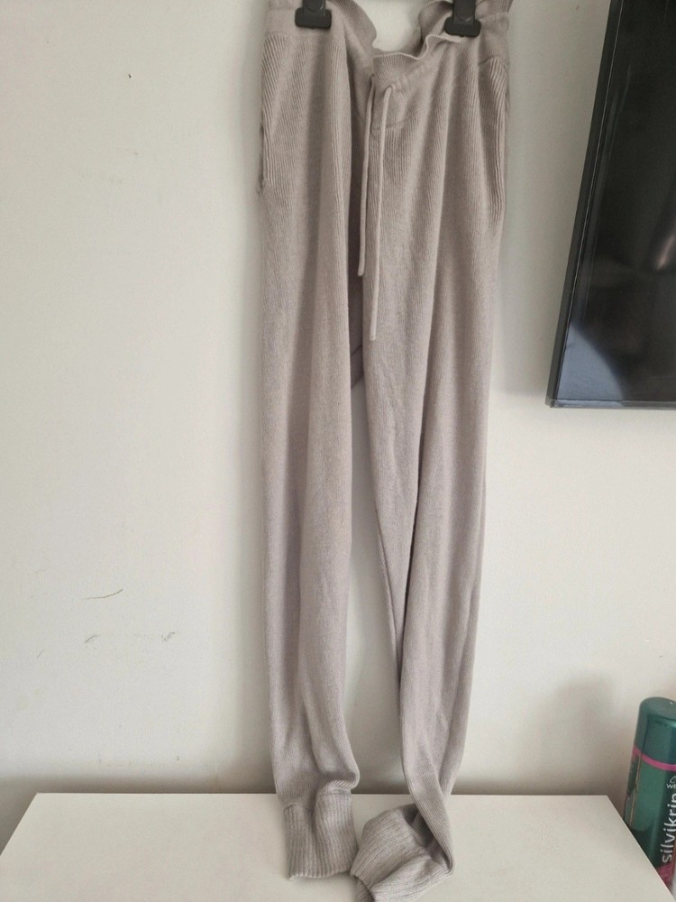 Nasty Gal Grey Knitted Lounge Set Size 8