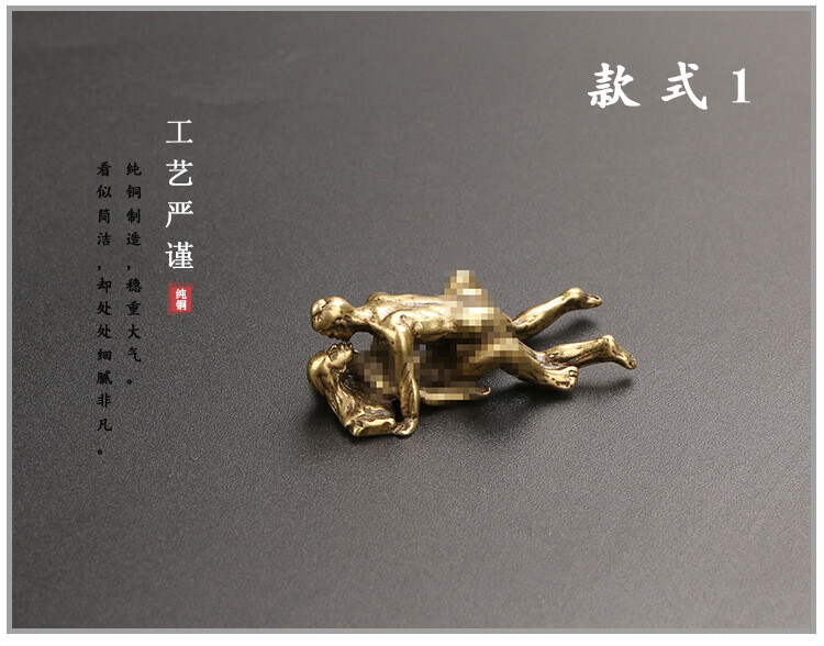 5pcs/set ornaments bronze small bronze figures personalized creative artwork
