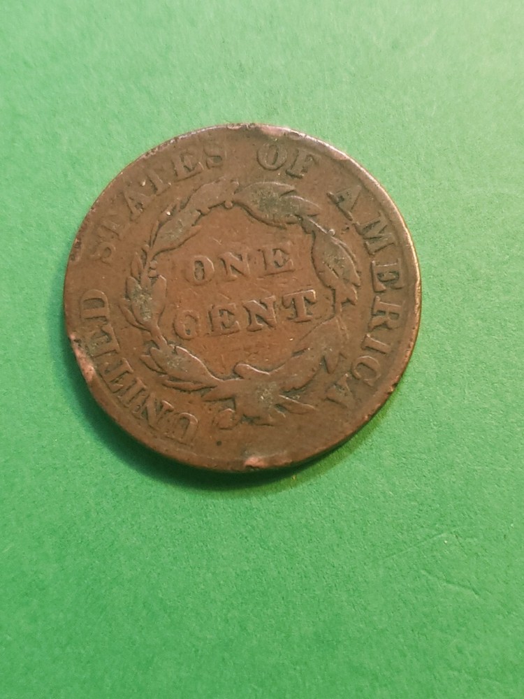 Nice 1827 Large Cent VG