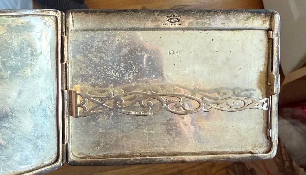 Birks Sterling Silver Cigarette Case