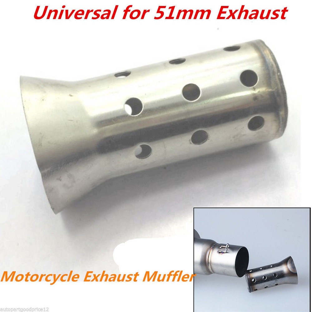 Universal Motorcycle Exhaust Can Muffler Insert Baffle DB Killer Silencer 51mm