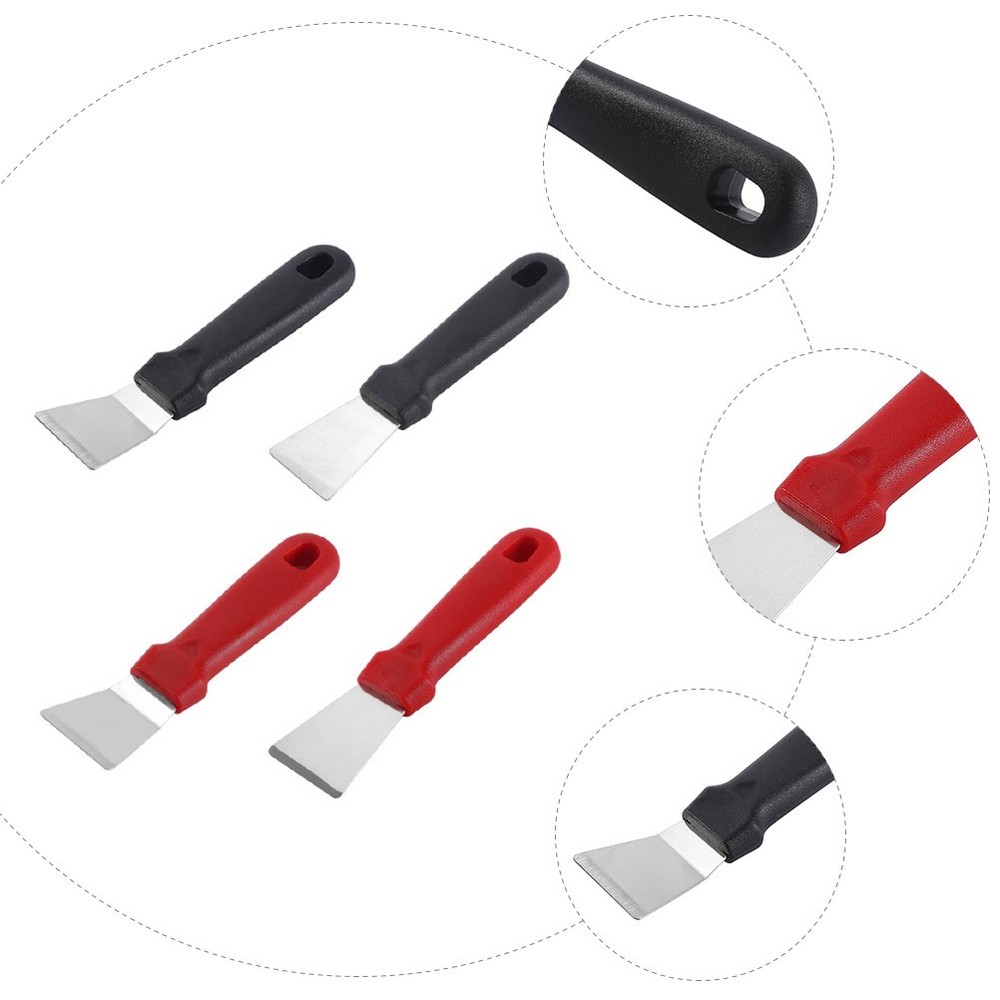 4 PCS Multifunctional Snow Removal Tool Portable De-ice Refrigerator Remover