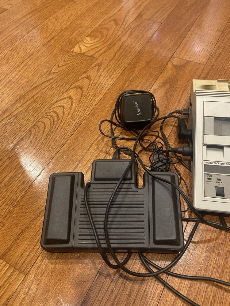 Norelco System 500 Microprocessor Controlled Transcriber Machine