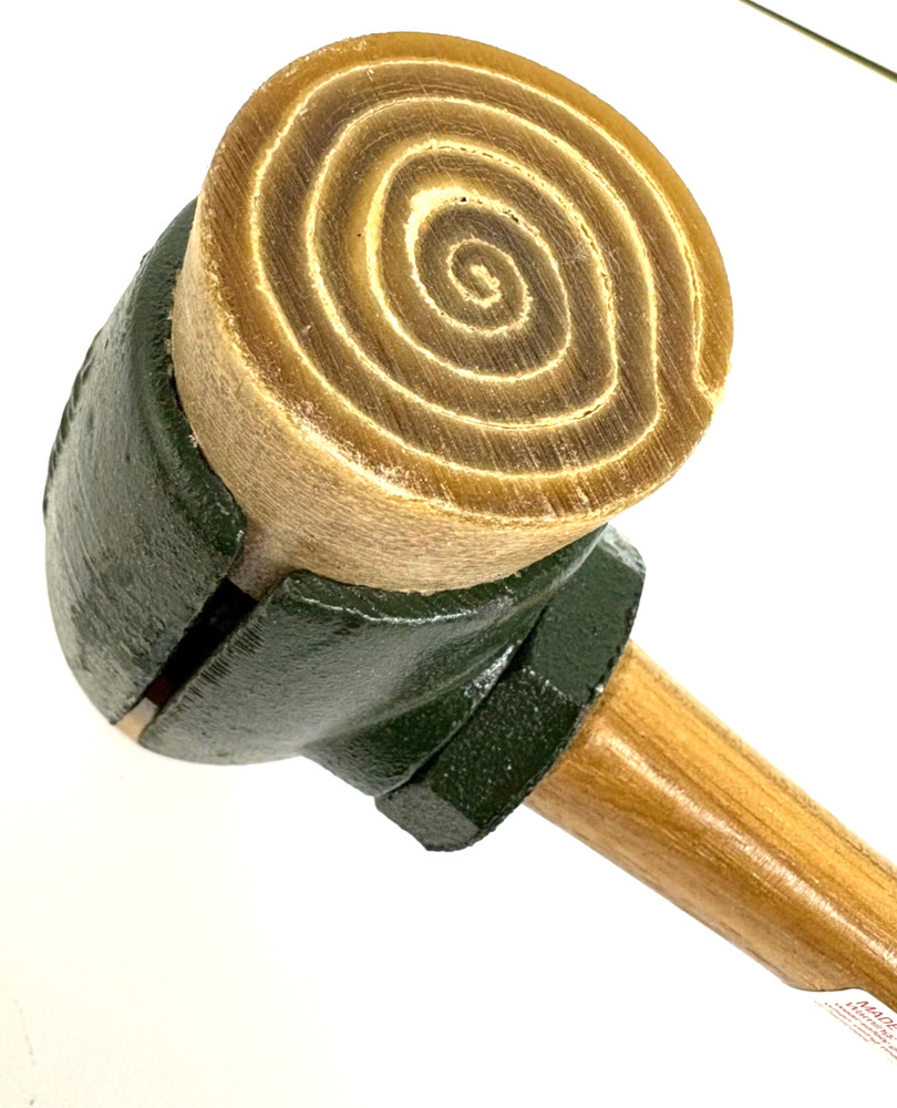 2" RAWHIDE SPLIT HEAD HAMMER MALLET GARLAND R4 31004 USA