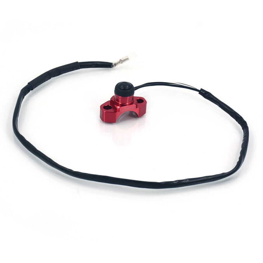 CNC Universal Motorcycle Engine Stop Start Kill Switch Button Dirt Pit Bike Quad