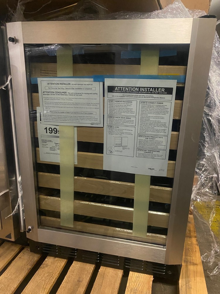 Monogram 24" Panel Ready Undercounter Wine Reserve - ZDWI240HII