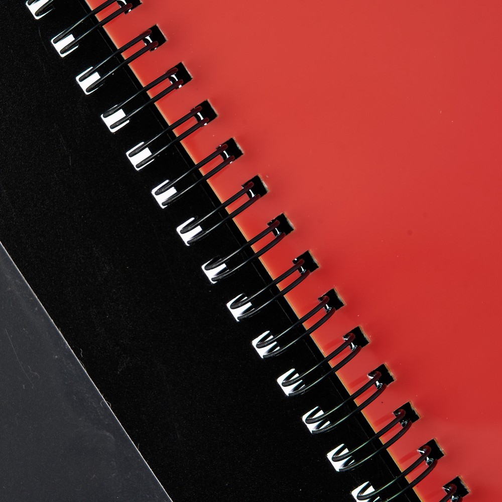 SCHOOL ORGANIZER FILE NOTEBOOK 12 Pocket Spiral Bound Plastic