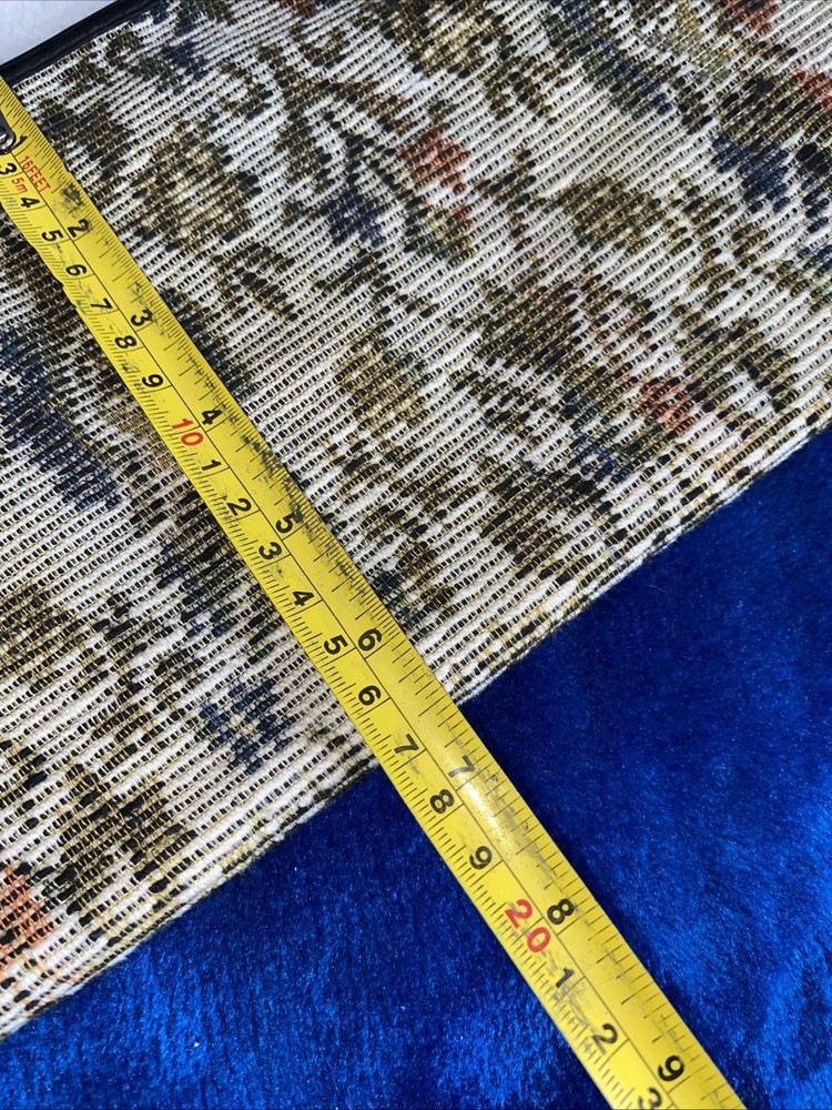 vintage knitting needle case with a tapestry pattern