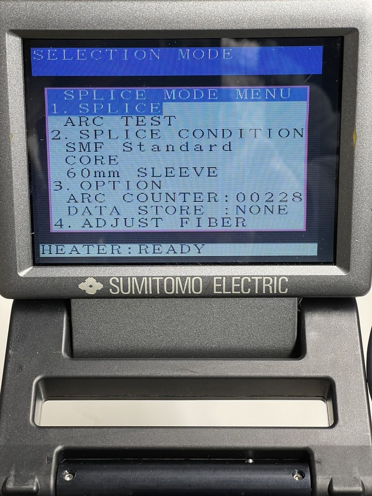 Sumitomo Electric Optical Fiber Splicing Model Type-36