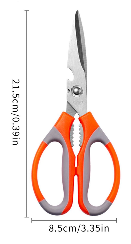 Scissors 2 Pack - Multifunctional Ultra Sharp Meat Chicken Poultry Herbs Shears