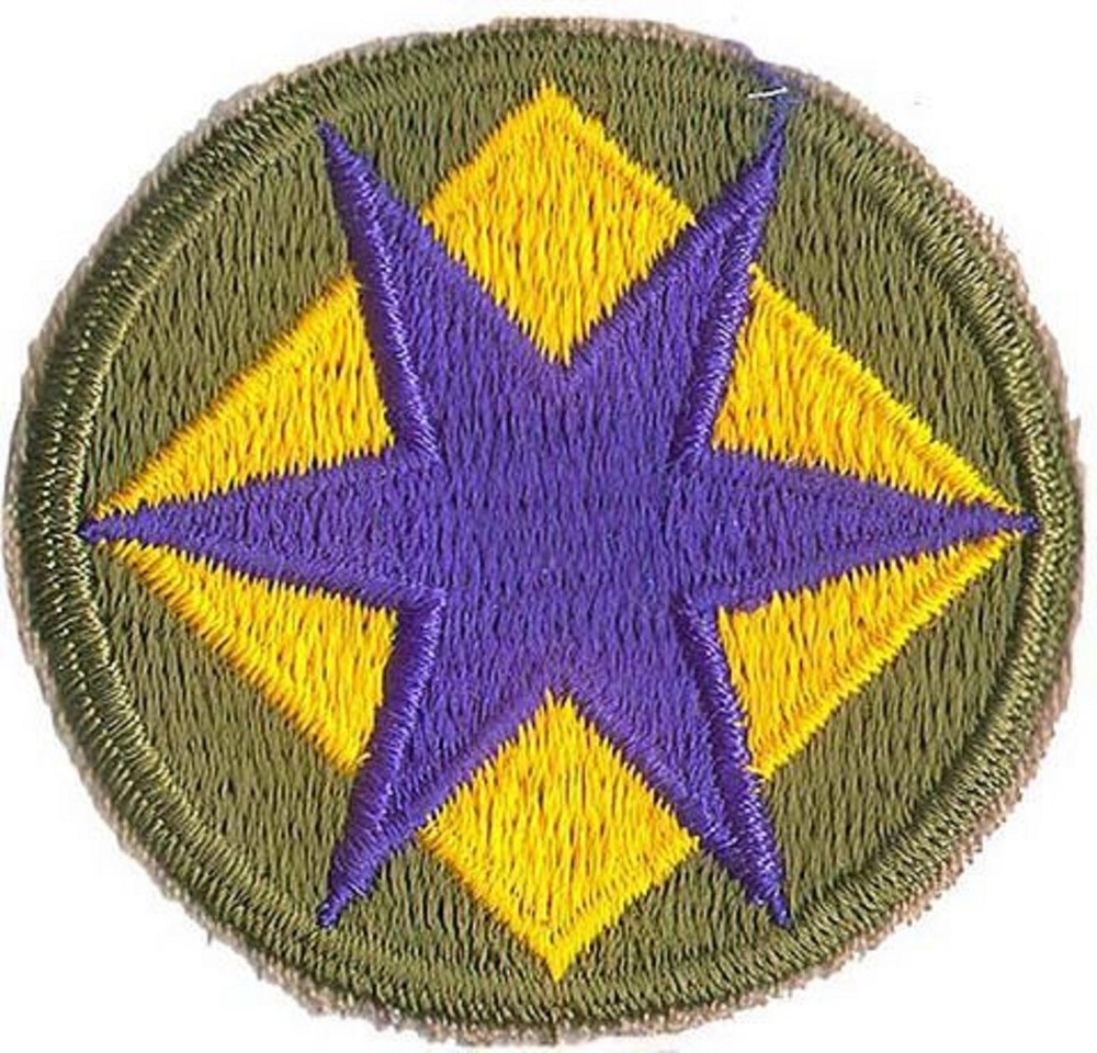 US ARMY WWII 46TH INFANTRY DIVISION UNIT PATCH (REPRODUCTION)