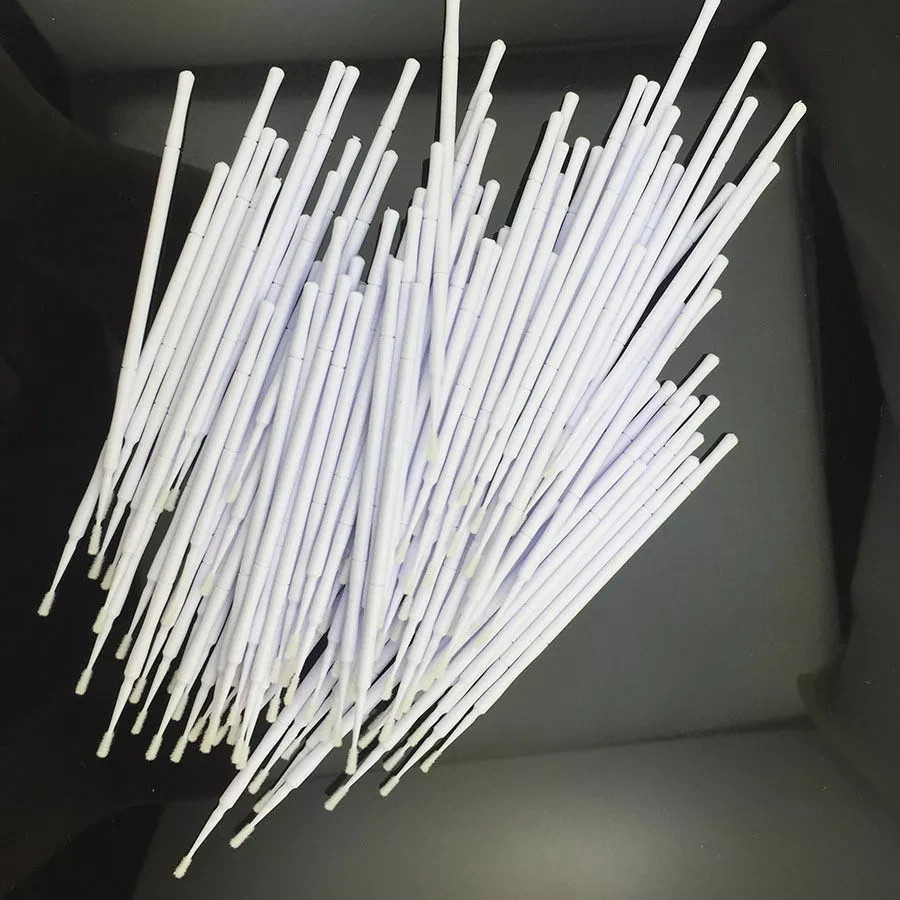 100 Pcs/Pack Dental Disposable Micro Brush Bendable Applicator Tips 4 Size