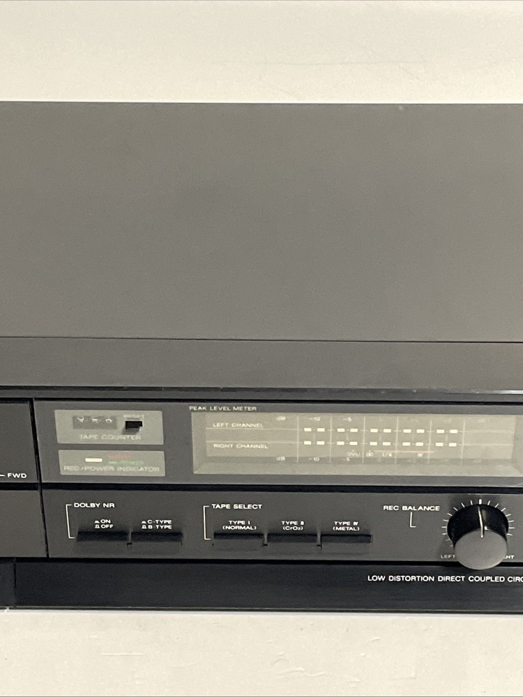 Sony TC-FX150 Stereo Cassette Deck Tested And Working
