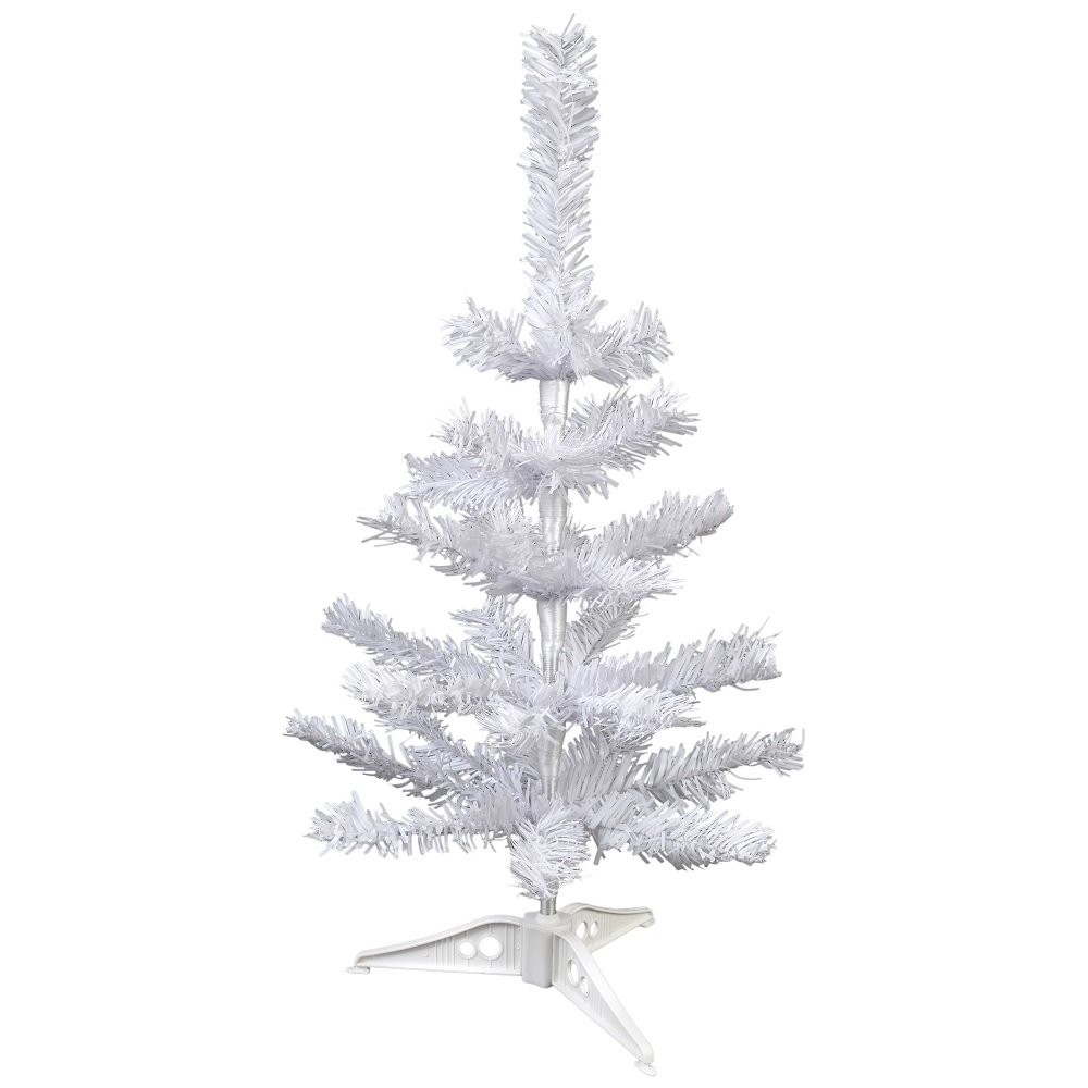 Table Top White Holiday "Christmas Tree" (18")