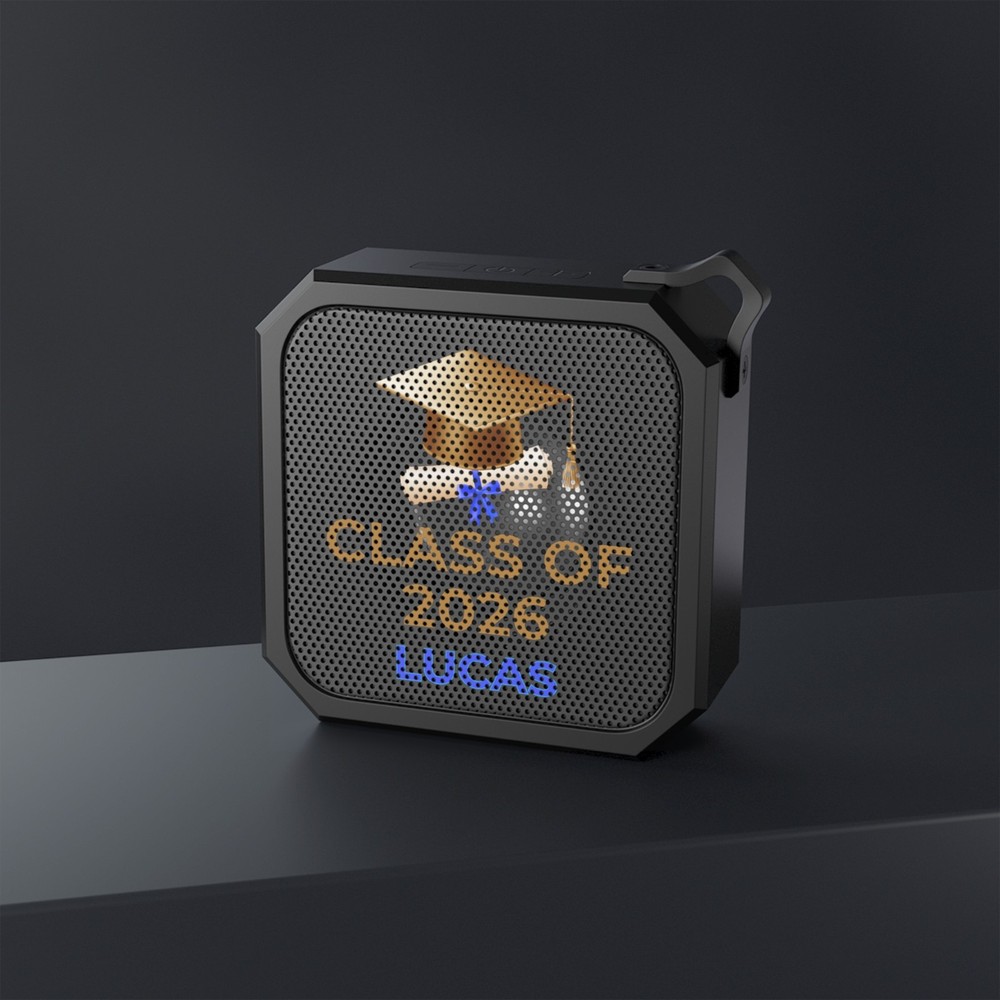 Personalized Class of 2026 Bluetooth Speaker Custom Name Graduation Gift