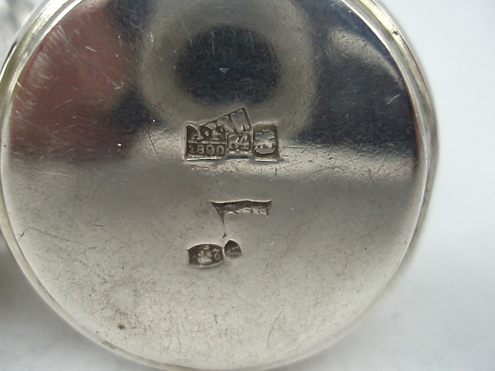 RUSSIAN VODKA BEAKERS STERLING SILVER CIRCA 1890