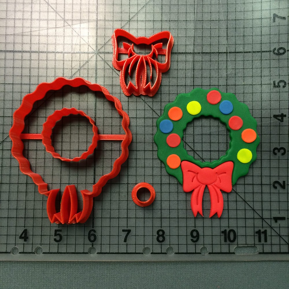 Christmas Wreath 100 Cookie Cutter Set