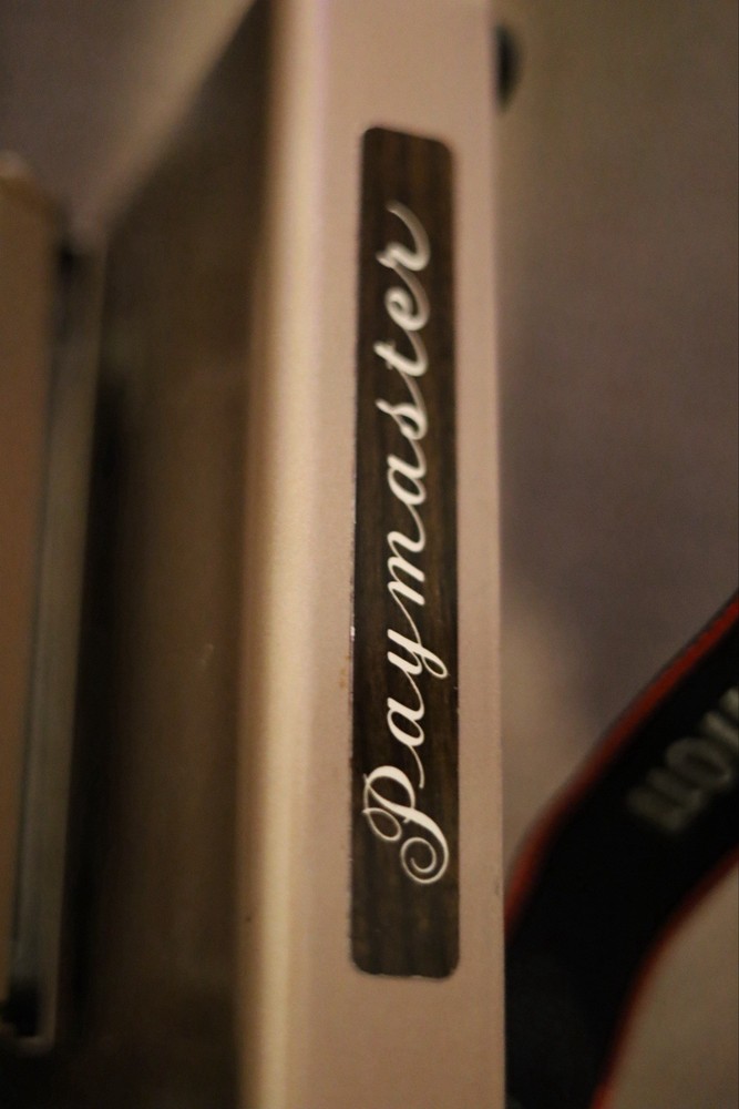 Paymaster Check Writer Money Order Machine